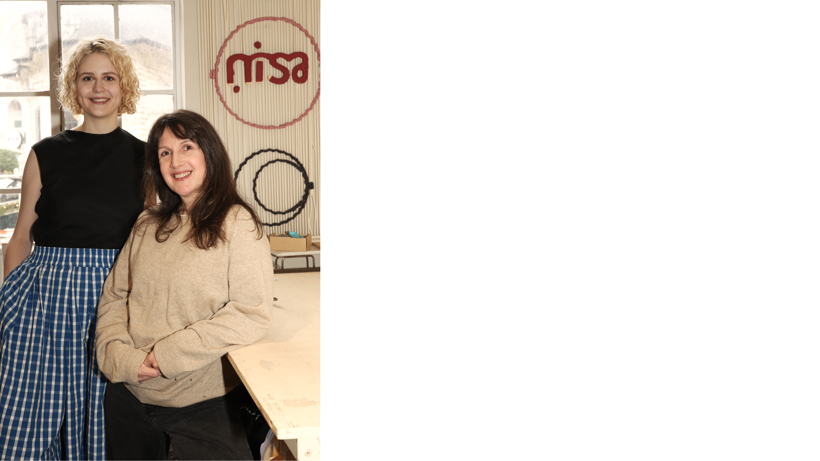 Emily Partridge and Hannah XX (general manager) from Nisa / photography Simon L Wong